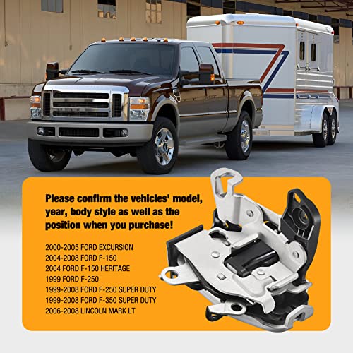 Image of SYERAL Door Lock Actuator Front Right Passenger Side Door Latch Compatible with Ford Excursion F-150, F-250 F-350 Super Duty, Compatible with Lincoln Mark LT 6C3Z-2521812-A