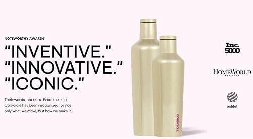 Miniatura 8 de Corkcicle Commuter Cup - Taza de café de viaje de acero inoxidable aislada de 17 onzas con tapa para sorber para bebidas frías y calientes, leopardo