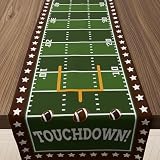 Football Party Decorations - Game Day Table Runner for Super Game Bowl 2027