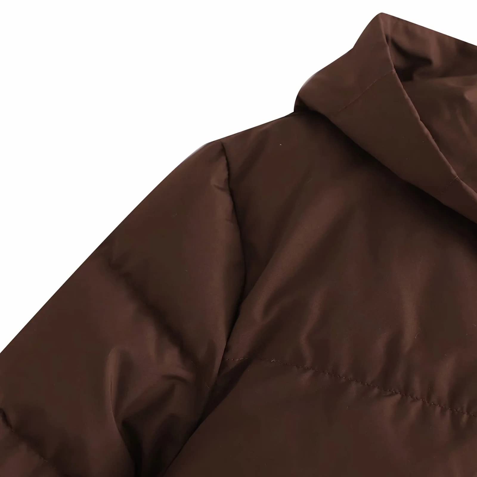 Chaqueta Mujer Invierno Abrigos De Cazadora Forro Polar，Abrigo térmico femenino chaqueta corta con capucha cremallera frontal y diseño de manga larga