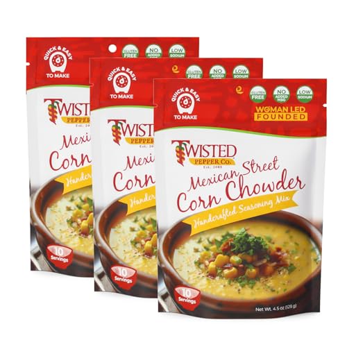 Twisted Pepper Co. Mexican Street Corn Chowder Soup Mix: Gluten-Free