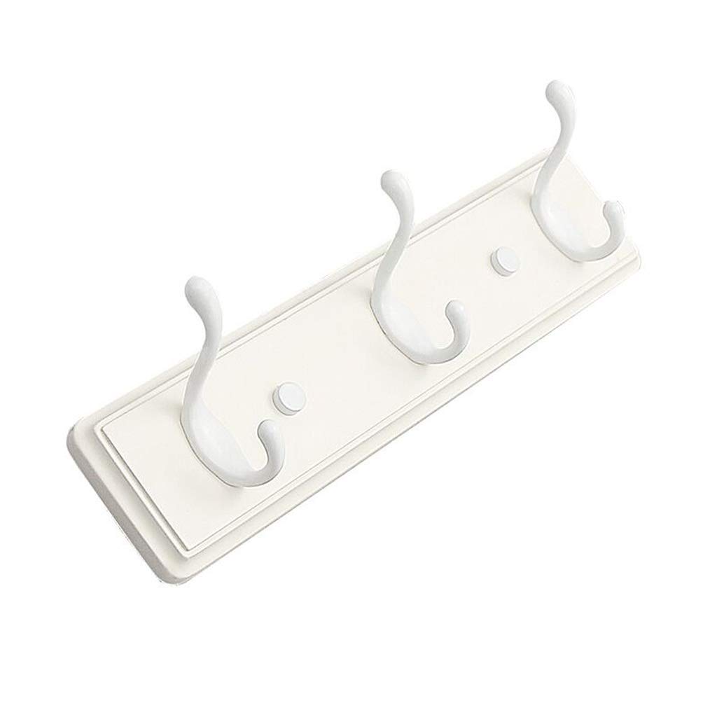 Perchero de Pared Perchero montado en la pared, gancho for abrigos de moda Simple, colgador moderno for abrigos, colgador creativo multifuncional, gancho for abrigos de pared blanco Ganchos para Sombr