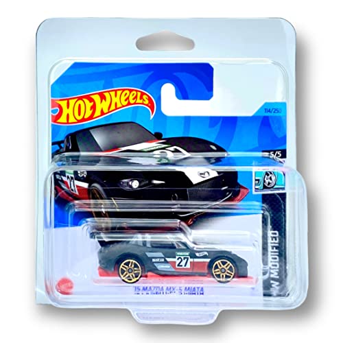 Hot Wheels Raijin Express (Chrome & Blue Dragon) 3/10 HW Art Cars 2022 - 87/250 (tarjeta corta) *** Viene en una funda protectora para coleccionistas de coche KLAS *** HCT53