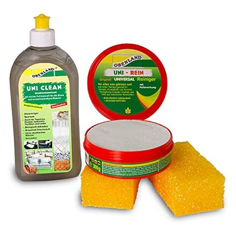Obenland Putzstein UNI-REIN Universalreiniger 300 + Obenland Uni-clean Allesreiniger Hochkonzentrat 500ml Cover