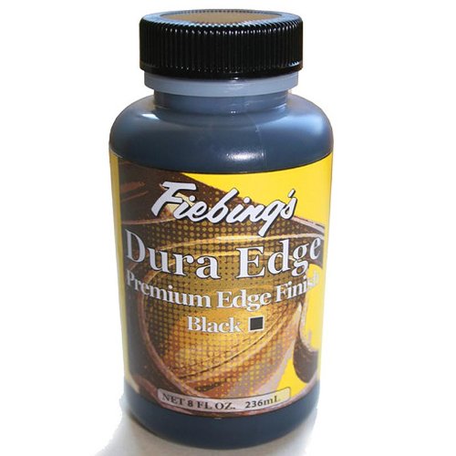 8 Oz Fiebings Dura Edge - Black