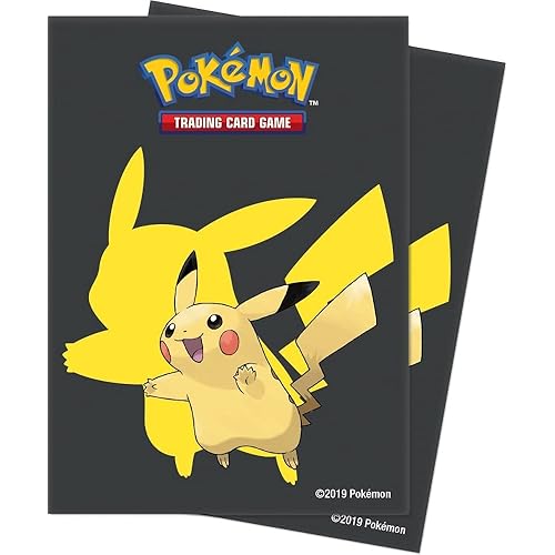 Ultra PRO - Pikachu Pokemon Card Protector Sleeves (65 ct.) - Protect Your Gaming Cards, Collectible Cards, and Trading Cards in Style with The Ultimate Card Protection Technology