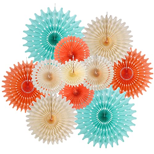 Chinesische Geburtstagsdeko 1. Jahr - Papierfächer & Löwen Tanz Set