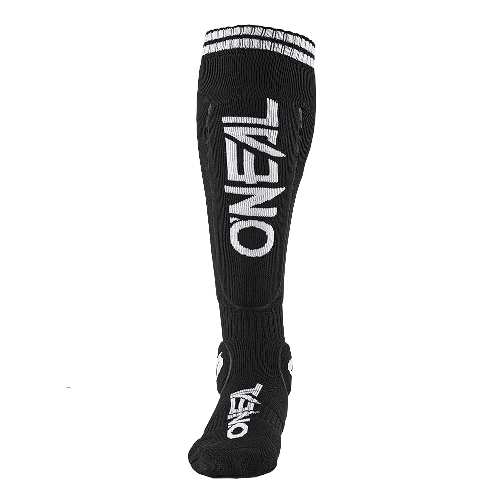 O'NEAL | Calzini Motocross | Motocross Enduro | Materiali traspiranti, tallone e suola in maglia spessa, tasche integrate | Calzino protettivo MTB | Adulto | Nero | Taglia unica