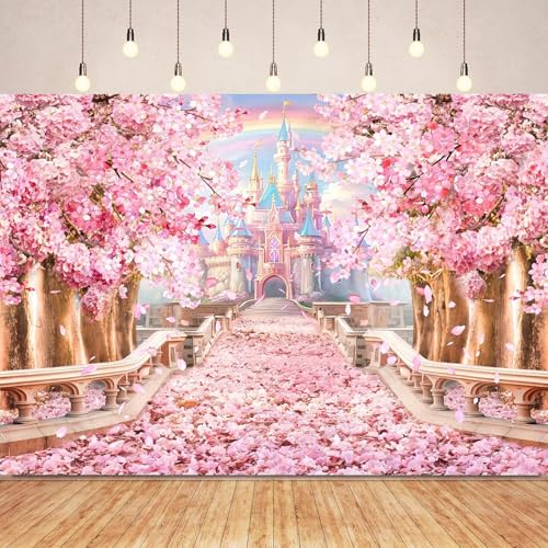 Lakymisy 桜 背景布 タペストリー お花見