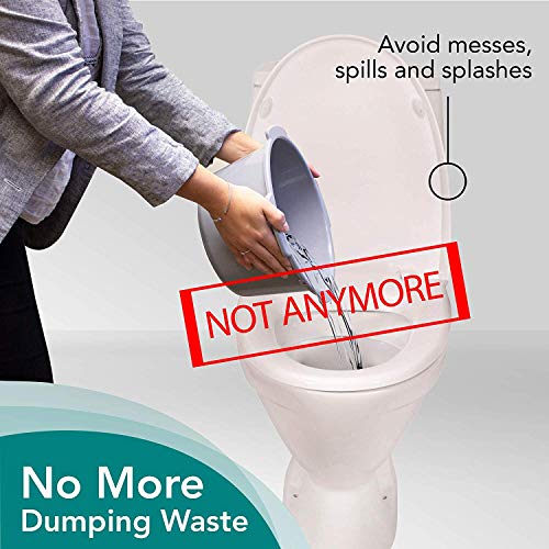 image for Cleanis Carebag Commode Liners with Super Absorbent Pad, 360 Liners �