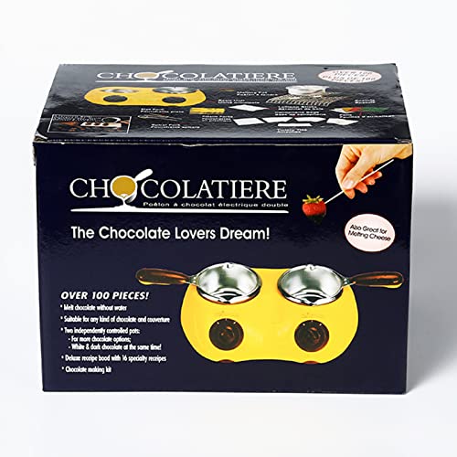 Chocolate Melting Pot, máquina eléctrica para fondue doble miniatura 6