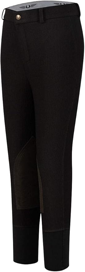 TuffRider Kid's Ribb Knee Patch Breeches