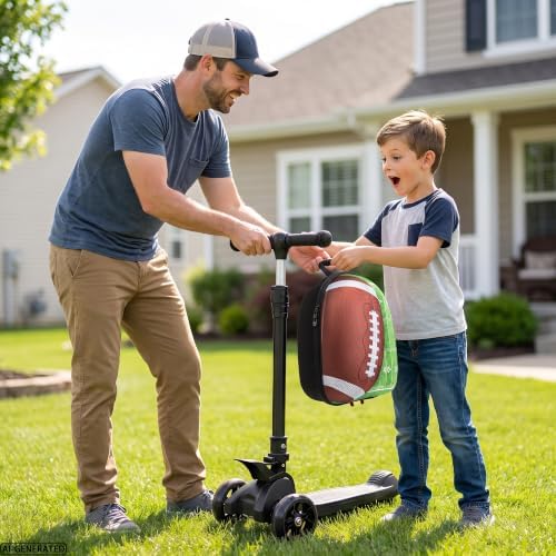 Boys Scooter Suitcase Carry on Scooter Kids Luggage Foldable Removable — 사진 4