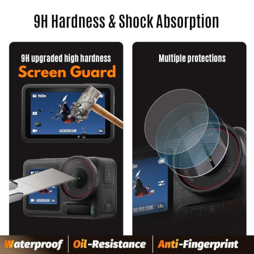 Image of yantralay 19 in 1 Accessory Kit for D JI Os mo Action 5 / 5Pro | Waterproof Case, Silicone Cover, Screen Protector, Chest Strap, Tripod & Mount Bundle | Os mo Action 5 Accessories