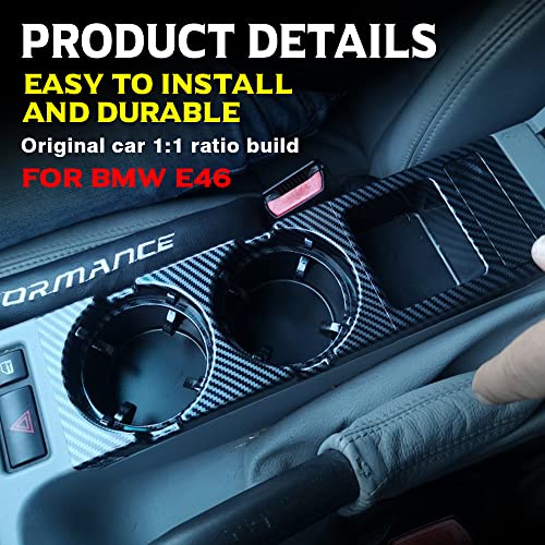 Portavasos para consola central compatible BMW E46 1998-2005 miniatura 6