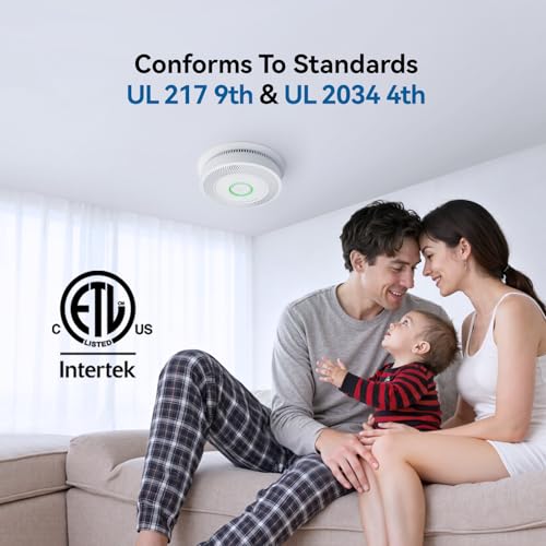 Smart Home Smoke Detector Wireless