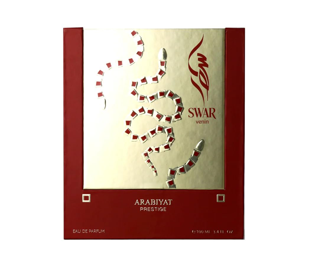Arabiyat Prestige Swar Venin EDP Eau de Parfum para mujer 100 ml, fabricado en los Emiratos Árabes Unidos