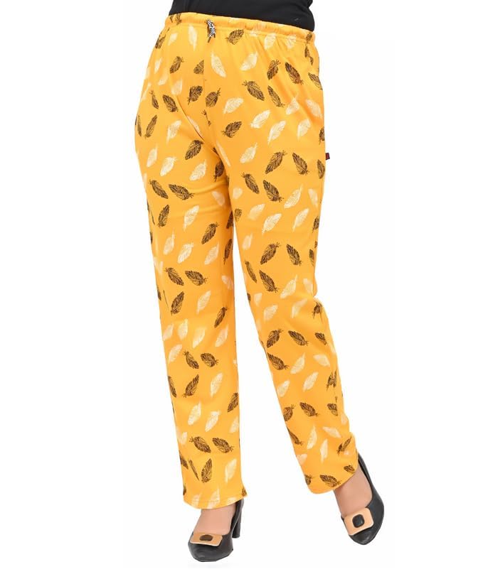 sk wardrobe Floral Cotton Pyjamas for Women & Girls – Soft Lounge | Track & Lower Pants-picture-5