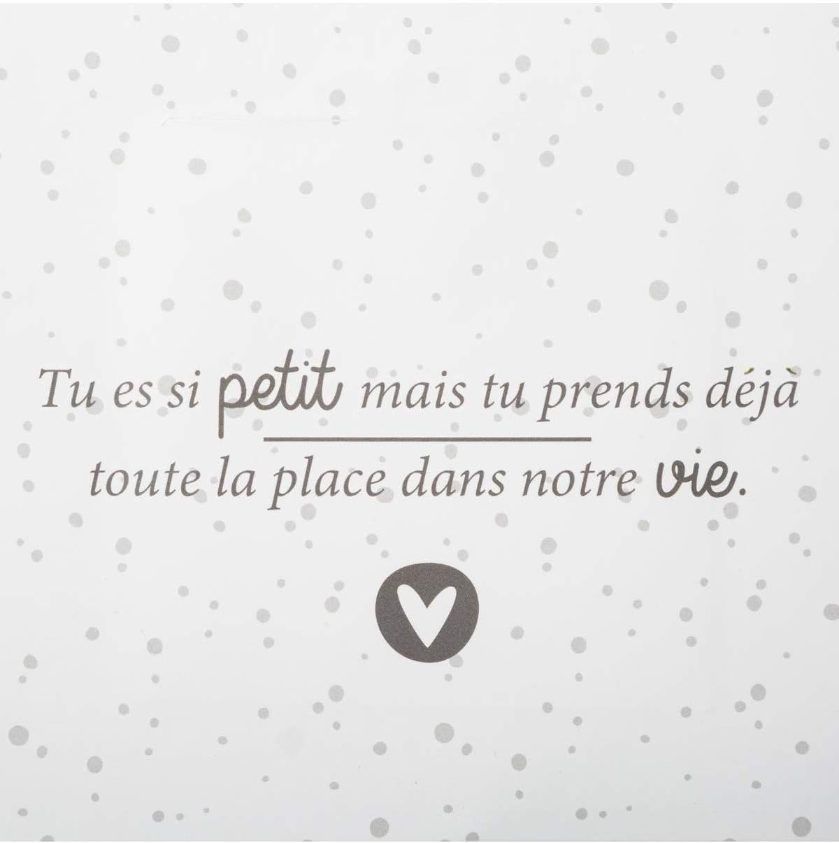 Atmosphera Coffret Naissance Gris Boite Souvenir Et Photo Amazon Fr Bebe Et Puericulture