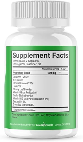 Miniatura 2 de Paquete de 2 cápsulas Barislend, suplemento oficial de pastillas Barislend, fórmula avanzada Barislend, apoyo a la salud general de energía