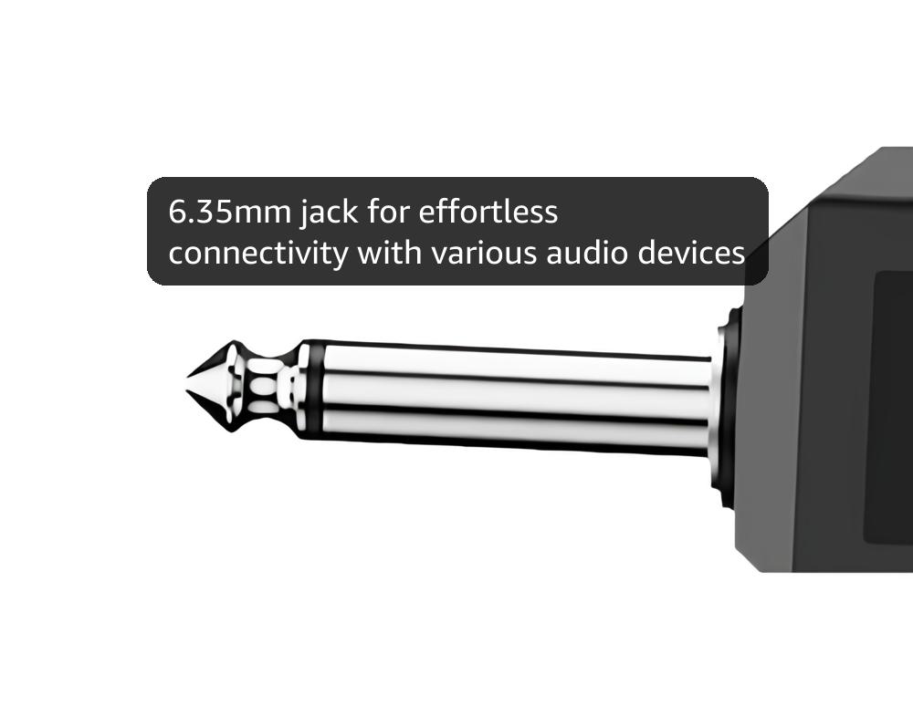 TONOR Wireless Microphones, UHF Cordless Handheld Dynamic Mics with 6.35mm Rechargeable Receiver, 60 m Range, 5 Adjustable Channels for Karaoke, Singing, DJ, Party, Speech, TW310, 1 Mic Grey