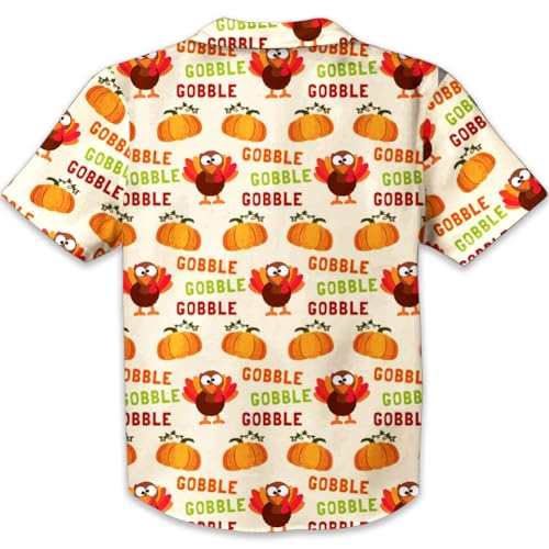 Image of Remimi Unisex Kids Halloween Shirt Boys Pumpkin Ghost Shirts Hawaii Button Up Tops 5-14 Years