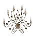 Made in Italy VALFB40166V/AP6 - Iluminación lámparas de interior aplique veneciano lámpara...