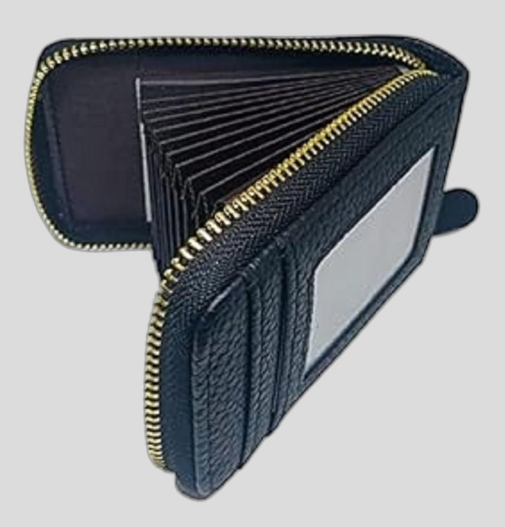 Slim Skinny Fit Card Wallet for Men and Women (Double ID blackWG33264246)-picture-10