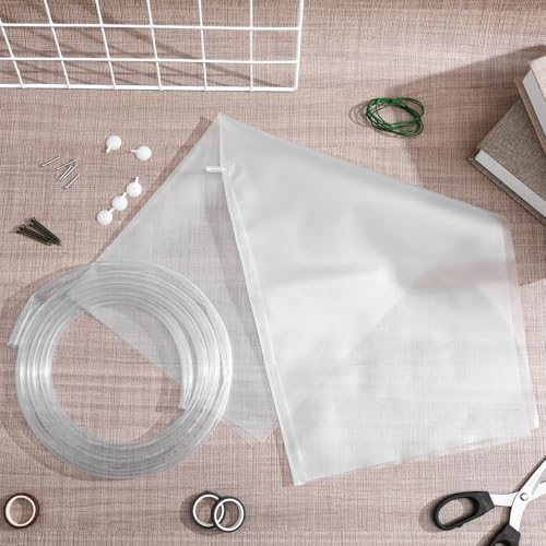 Kit de desviador de goteo de plástico 50x60cm para goteras en techos 7