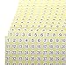 dealzEpic - Number Stickers - 1 to 100 Self Adhesive 0.4