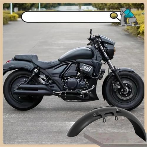 Extension ailes moto pour TR300 évite les projections sur cruiser - 2