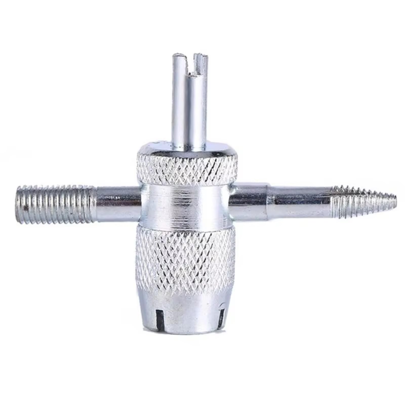 Para Piezas Universales Coche RC 1 Herramienta Para El Núcleo Válvula Neumático 4 Vías Para Coche Camión Neumático Destornillador Extractor Instalador Núcleos Válvula Herramienta RC