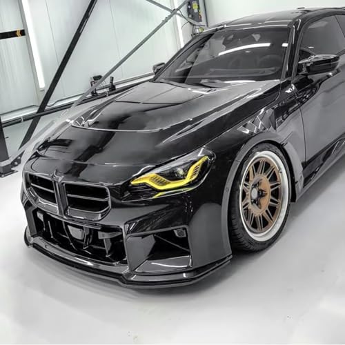 Diffuseur et bas de caisse pour M2 G87 Coupé protégeant le bouclier en noir brillant - 6