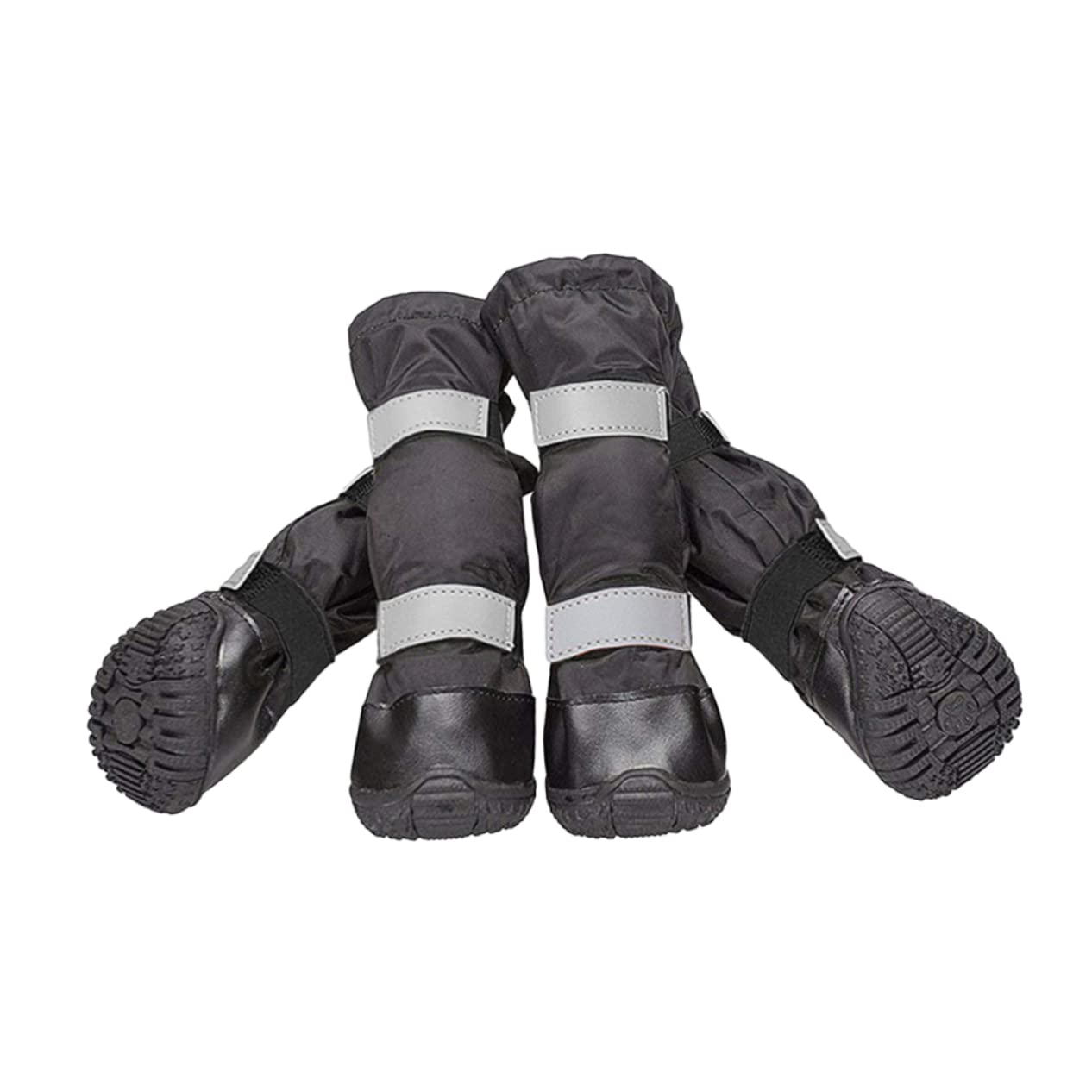 Buty Śnieżne Dla 4-paków Buty Dla Zwierząt Kalosze Przeciwdeszczowe Rozmiar Xs Czarne Wygodne Sporty Dla Psów
