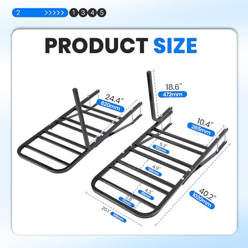 ECOTRIC RV Bicycle Carrier Rack