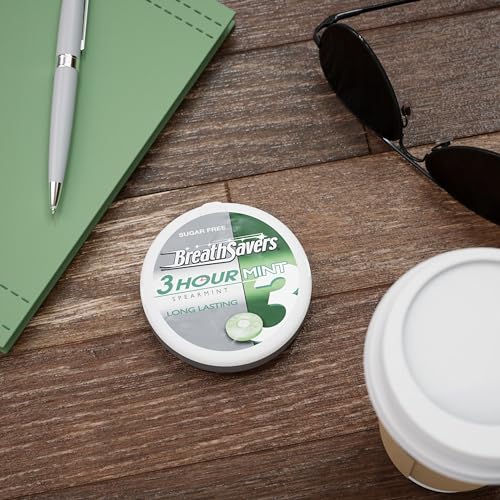 Breath Savers 034000003372 Spearmint Sugar Free Breath Mints Tins thumb #4
