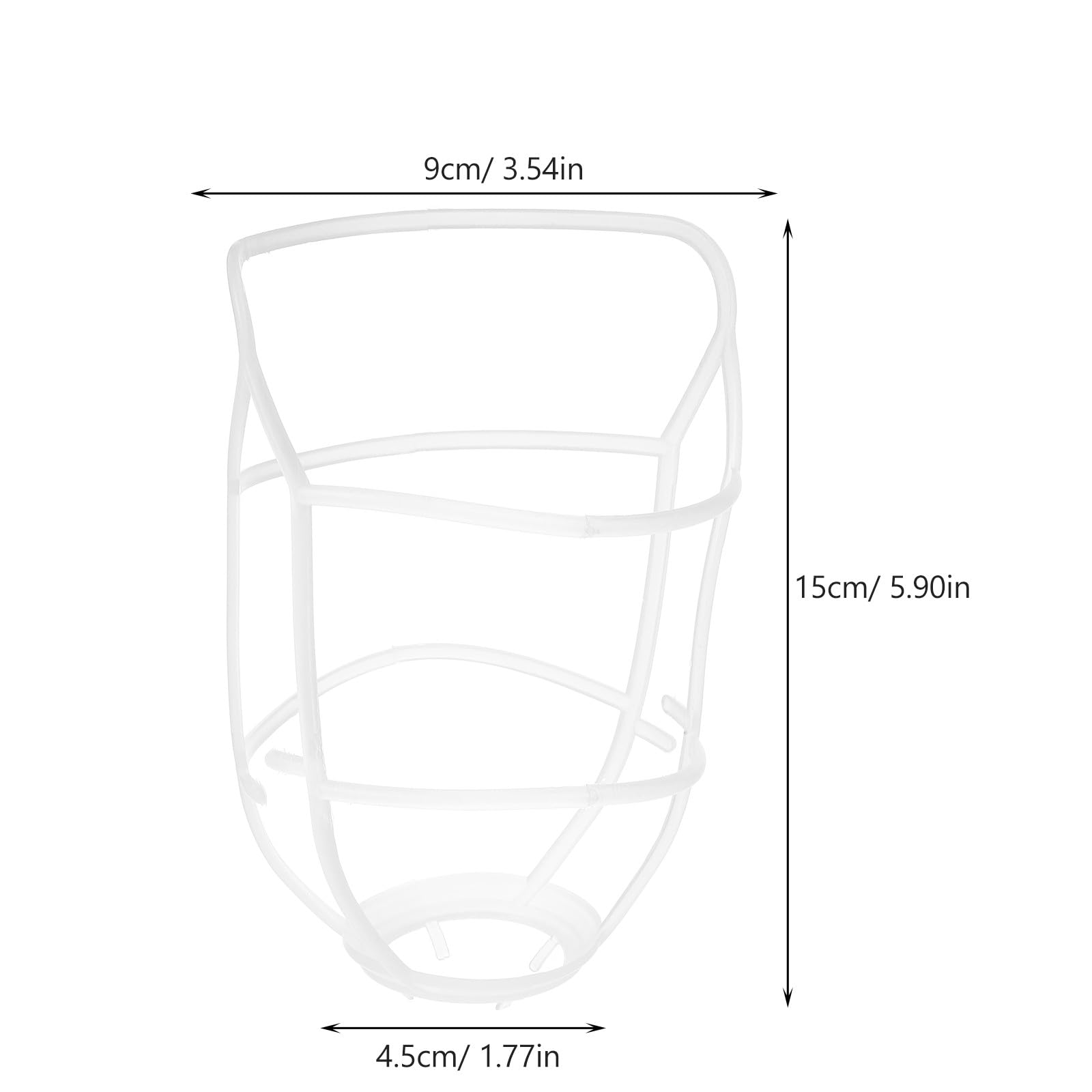 Porta Flaconi di Soluzione Salina 500Ml, Retine in Plastica Riutilizzabili Set 20 Pezzi, Rete Protettiva per Bottiglie Copertura Antigoccia per Uso Medico