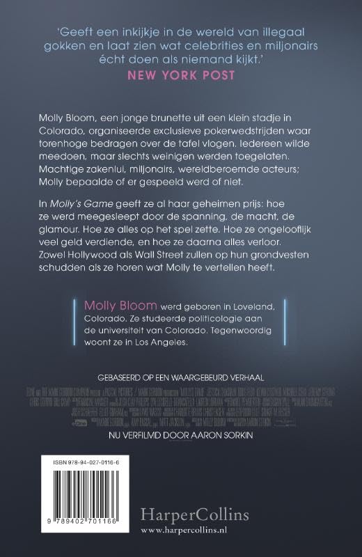 Molly's Game (Dutch Edition)      Paperback – November 12, 2017