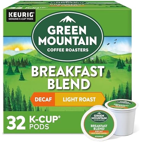Green Mountain Coffee Roasters Decaf Breakfast Blend K-Cups, 32 Count Cover