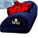 BRIO Ergonomic Foot Rest Under Desk Adjustable Height - Comfy Yet Firm Foot Rest Cushion - Desk Foot Rest to Relieve Back, Hip, Knee, Plantar Fasciitis, Sciatic Pain, Foot Stool for Under Desk at Work
