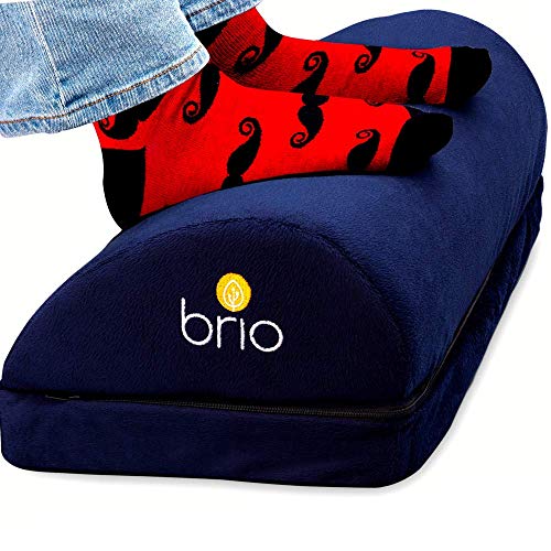 Under Desk Footrest Pillow - Office Foot Rest Under Desk Adjustable Height