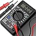 Retoo Digital Multimeter mit Ohmmeter, Amperemeter, Voltmeter fĂŒr AC/DC Spannung, StrommessgerĂ€t DC/AC Strom: 0-5A, Misst Spannung, Strom, Widerstand, Durchgang, Frequenz, Dioden, Schwarz