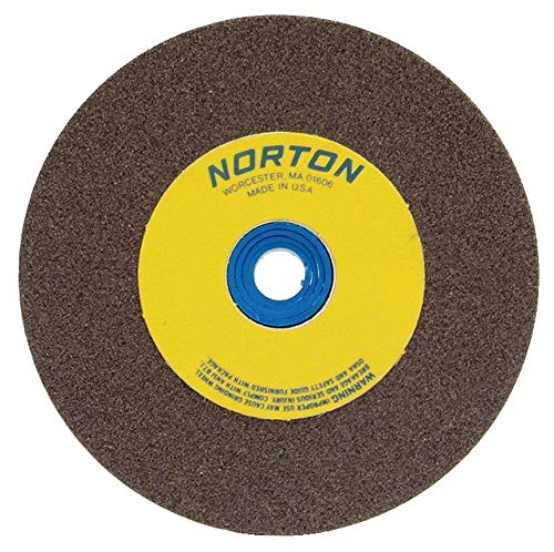 Grinding Wheel, 5 in. Dia, AO, 60/80G, Brown