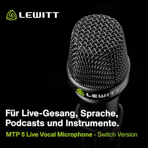 Image of Lewitt Audio MTP 5S Handheld Cardioid Dynamic Mic