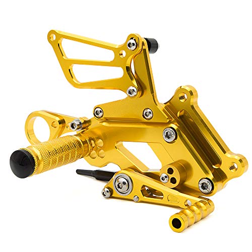 Évitez les glisses des pieds sur S1000RR grâce aux commandes reculées CNC