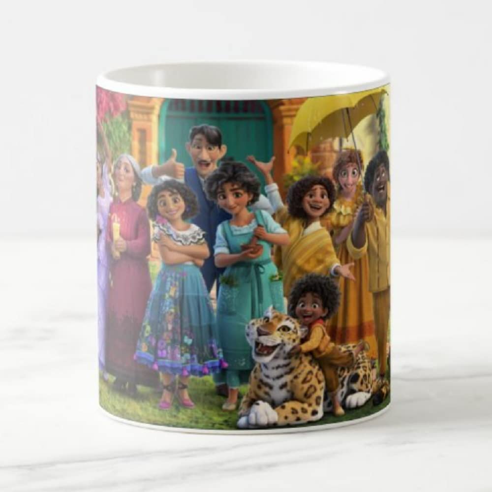 PRETTY UR PARTY Encanto Ceramic Mug, Coffee Mug for Girls, Mugs for Return Gifts, Coffee Mugs, Microwave Safe Coffee Mugs, Ceramic Milk Mug