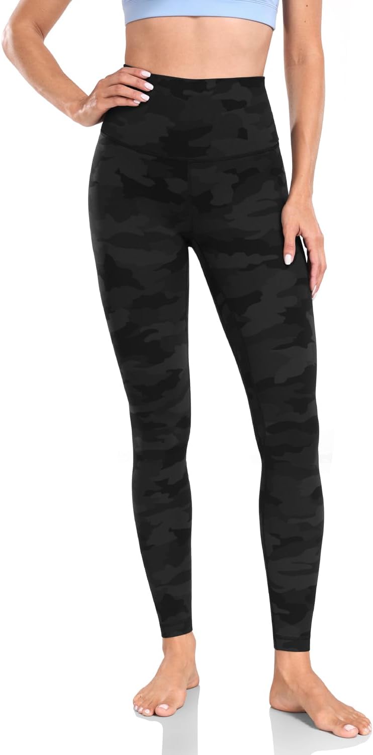 HeyNuts Yoga Pro Leggings 28'', Buttery Soft High Waisted Lounge Yoga Pants Full Length - Image 3