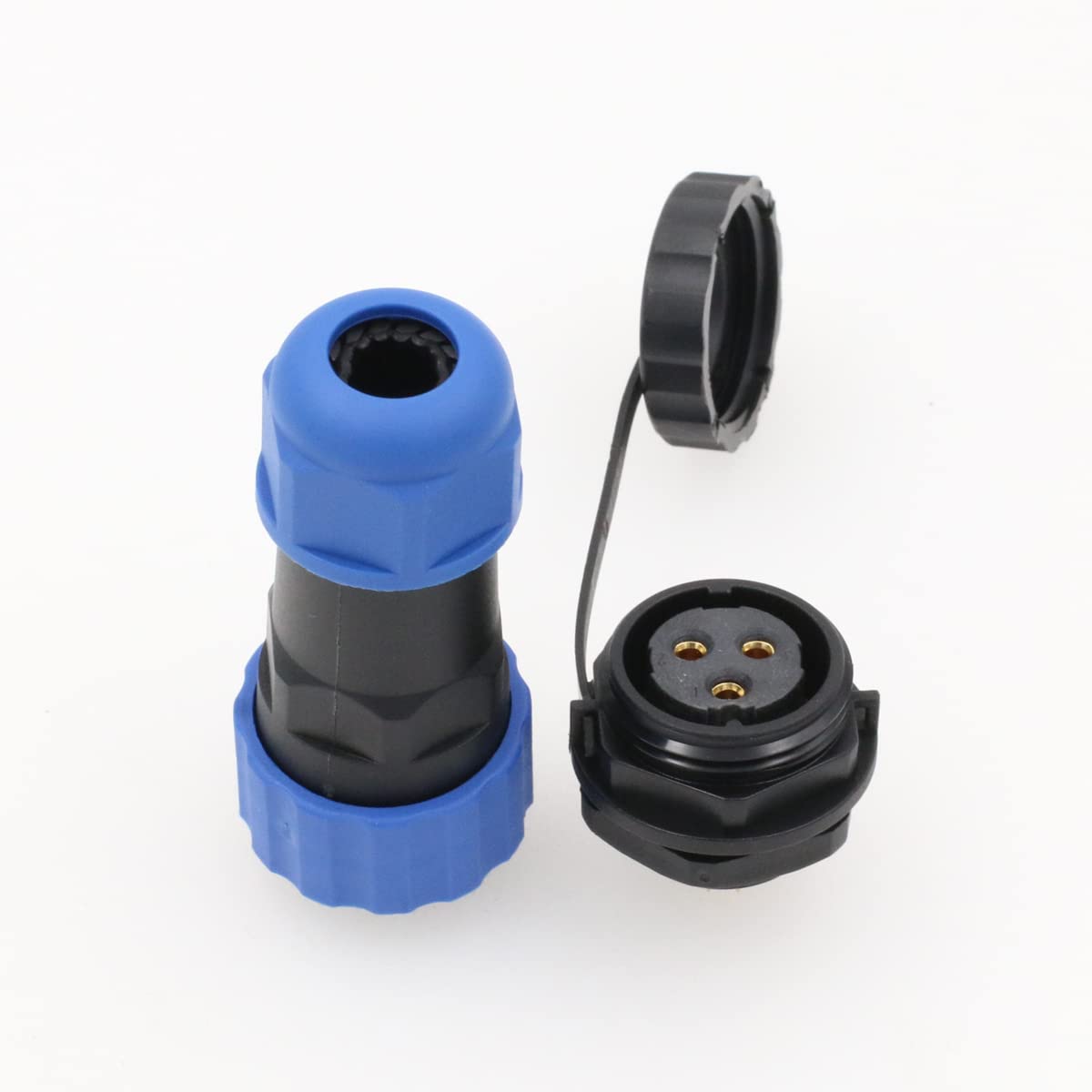 SD20 1-14 Pin Waterproof Power Aviation Plug Socket,LED Light - Foto 2
