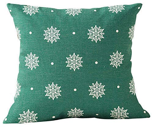 Santa's Cradle Christmas Pillow Covers 18X18 - Throw Pillow Covers Holiday Winter Farmhouse Outdoor Decorations Pillow Cases - Set Of 4 #TOP4