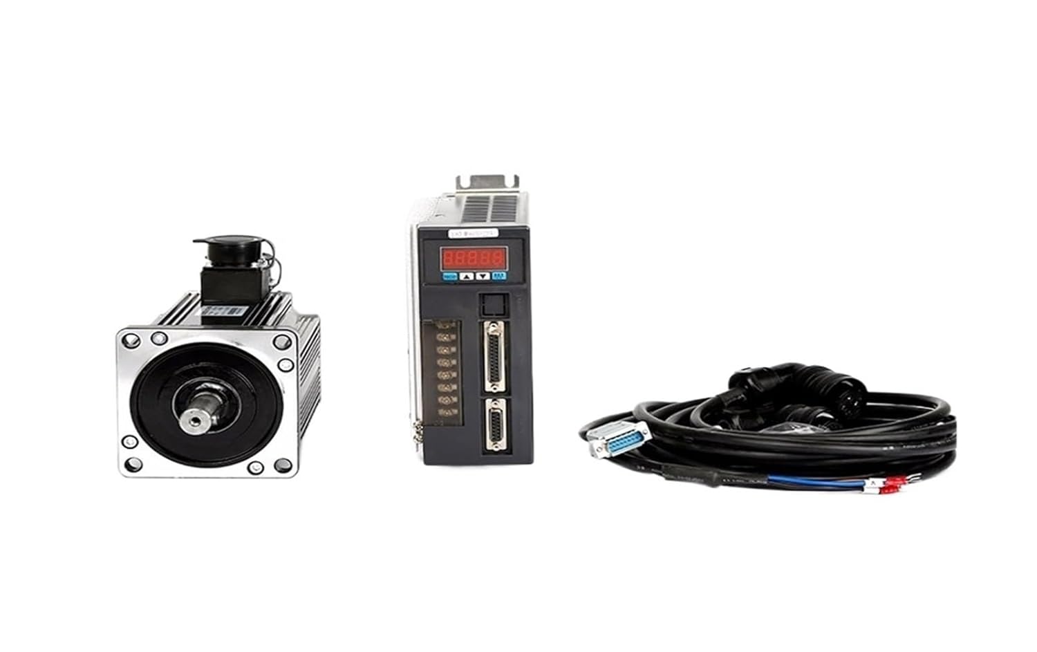 110ST-M06020 220V 1200W AC Servo Motor 1.2KW 2000RPM 6N.M. Servomotor Single-Phase Ac Drive Permanent Magnet Matched Driver